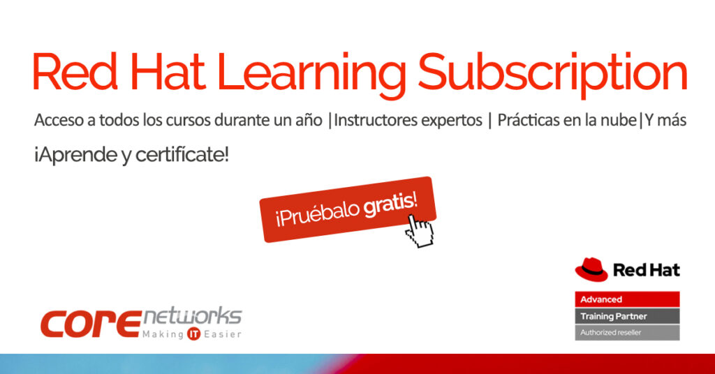 Red Hat Learning Susbcription | Core Networks